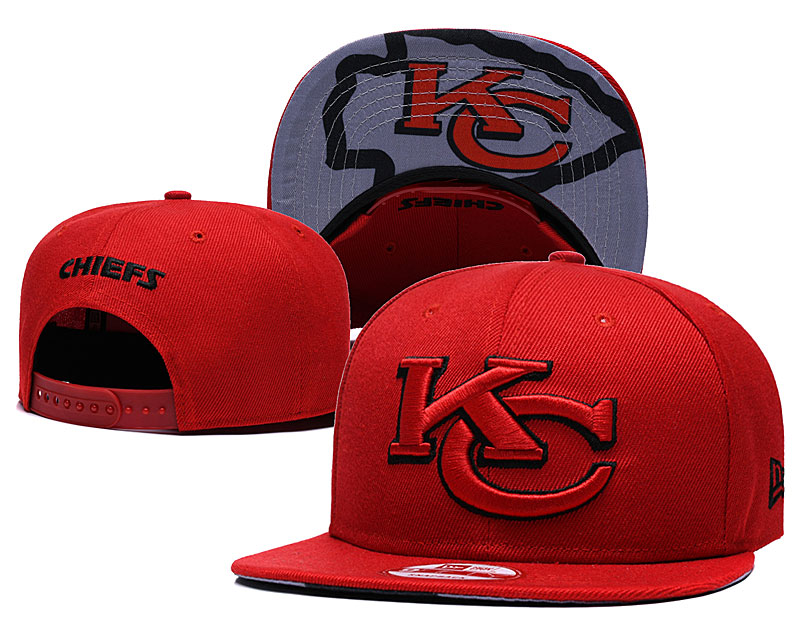 2020 NFL Kansas City Chiefs hat->->Sports Caps
